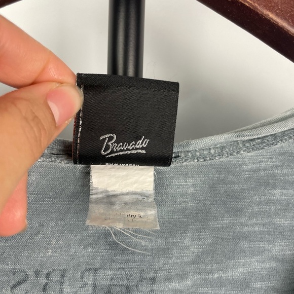 Harley-Davidson® Women's Trance Premium Embellished‎ Burnout Scoop Neck T-Shirt - Picture 7 of 8